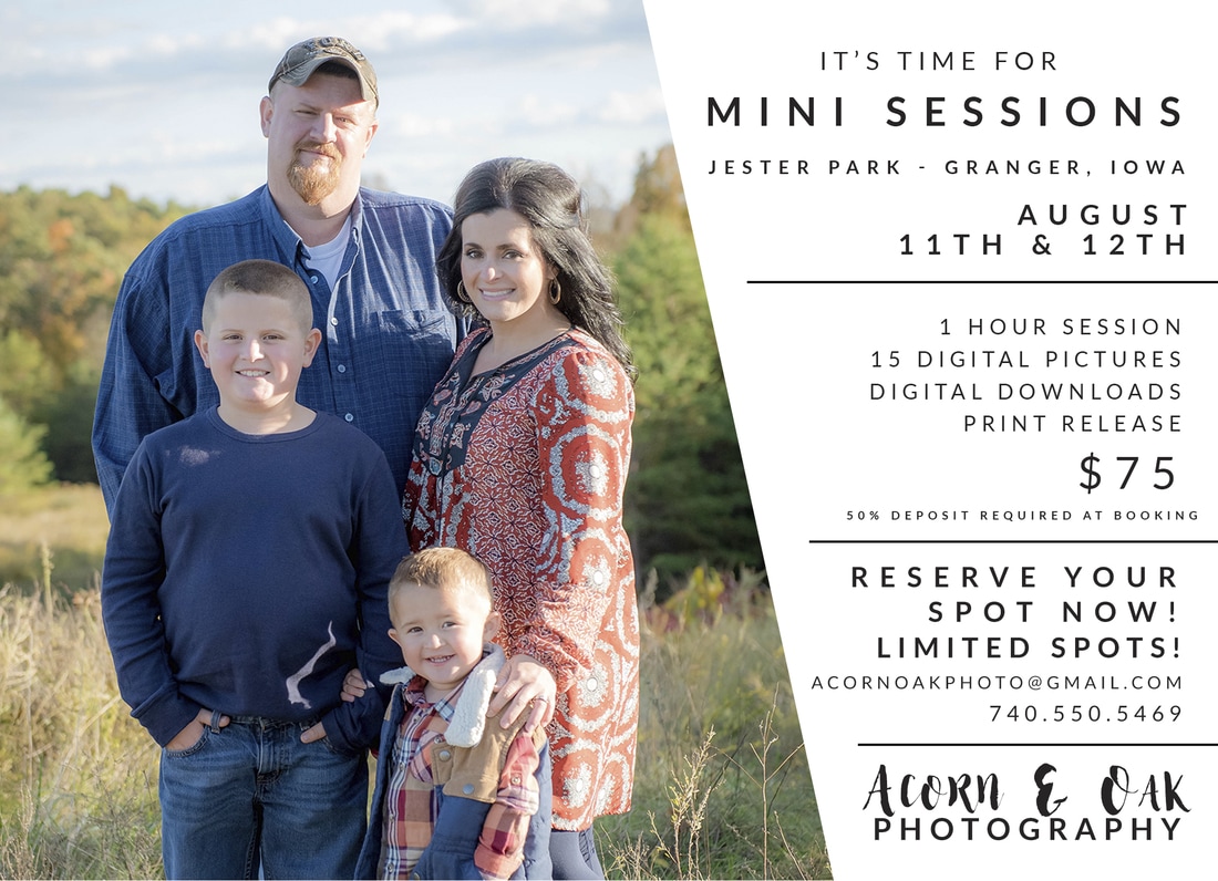Acorn & Oak Photography | Ashland, KY & Ironton, OH | Family & Child Photographer